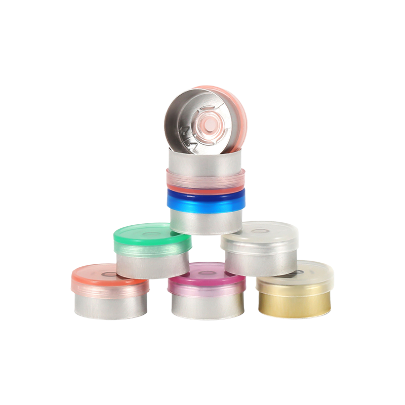 Tear Off capac din aluminiu-plastic