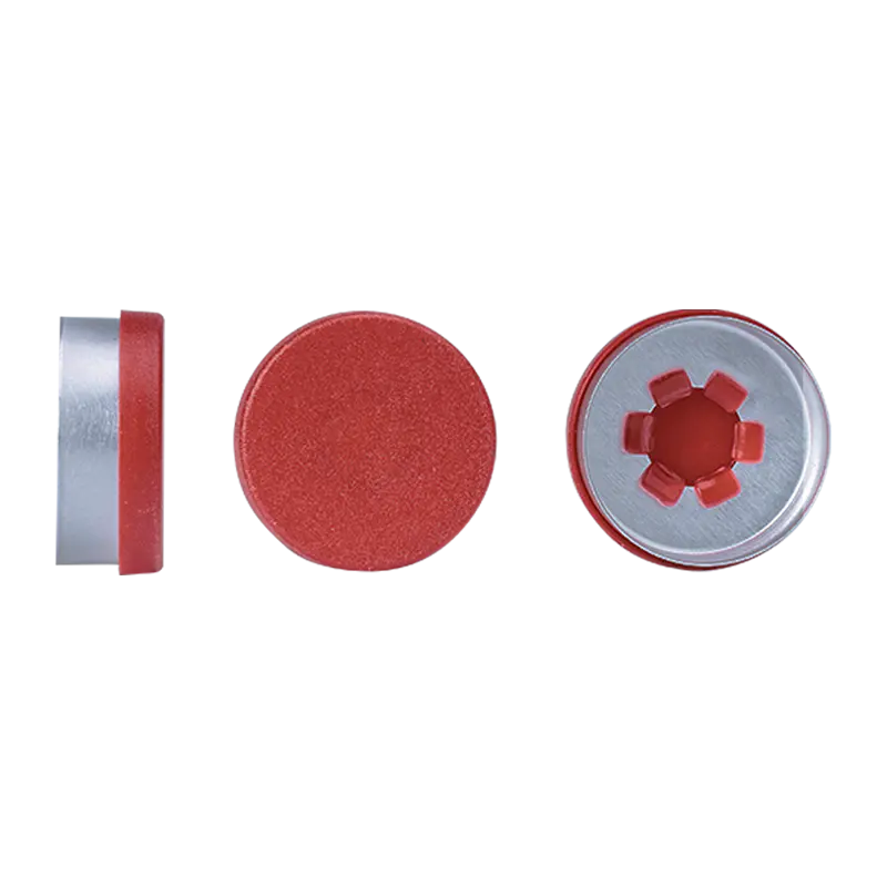 Capac din aluminiu-plastic tip flori