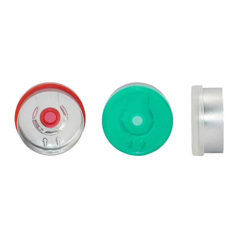 Tear Off capac din aluminiu-plastic