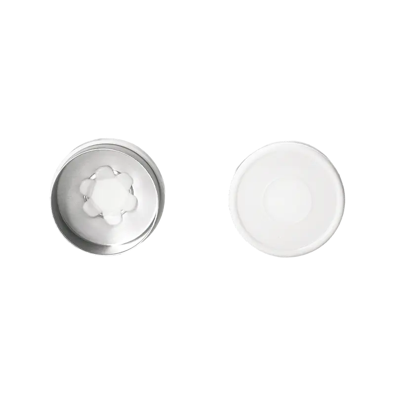 Capac din aluminiu-plastic tip flori
