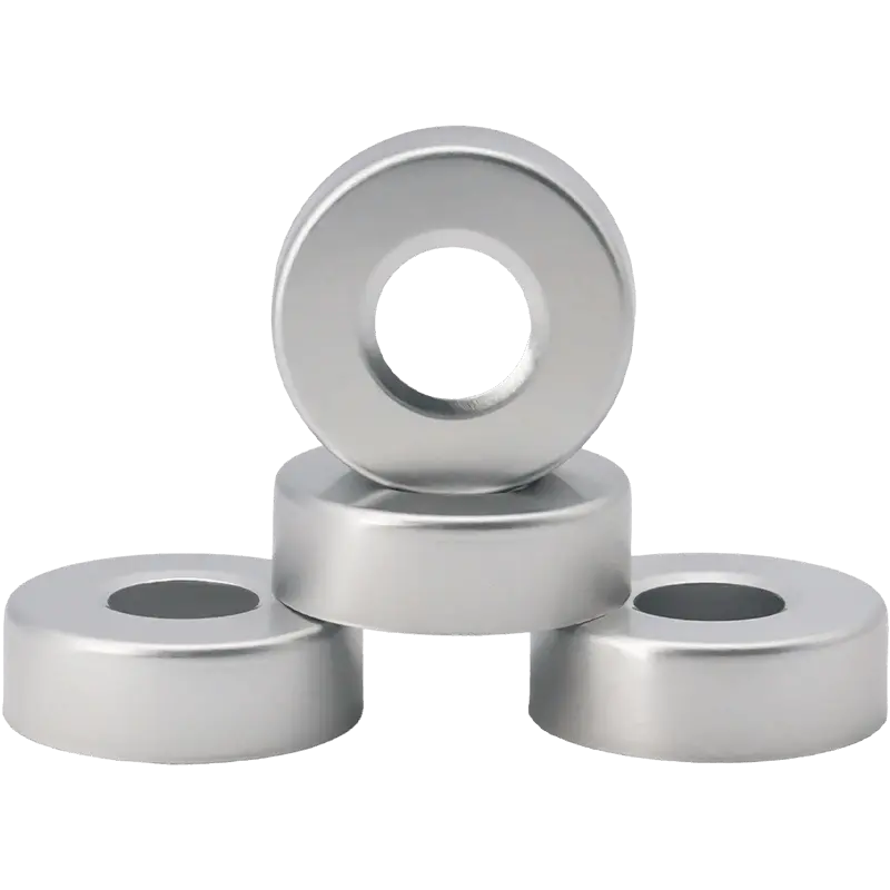 Capac din aluminiu cu gaura mijlocie