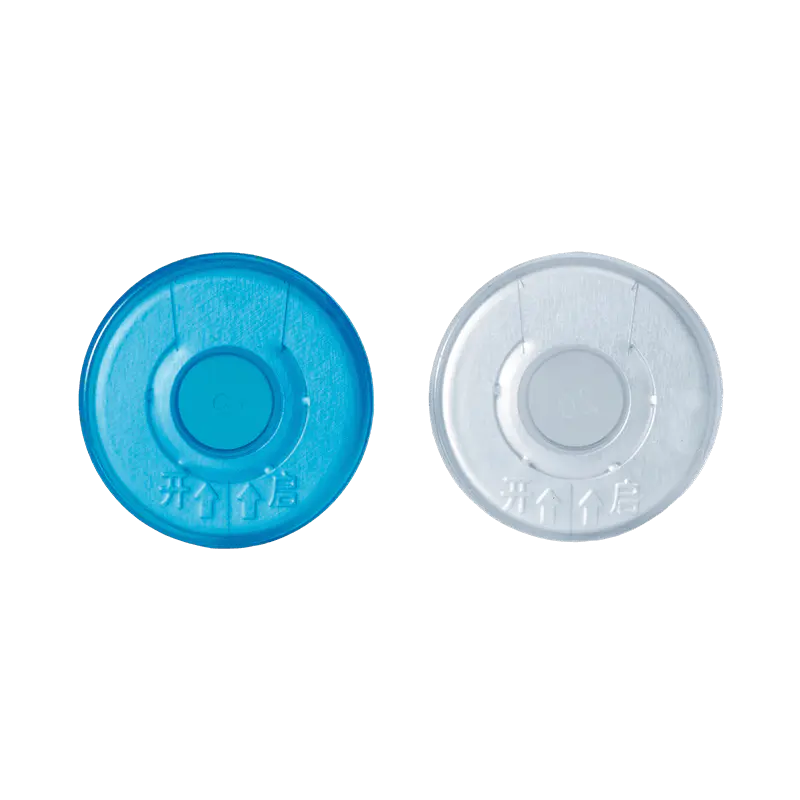 Tear Off capac din aluminiu-plastic