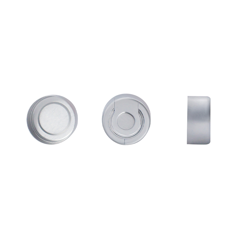 Capac cu inel de tragere din aluminiu