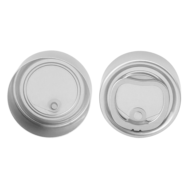 Capac cu inel de tragere din aluminiu